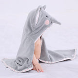 Animal Hooded Baby Towel – Thick Two-Layer Cotton – photo 4