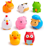 Munchkin Farm Animal Squirters Bath Toys, 8 Pack