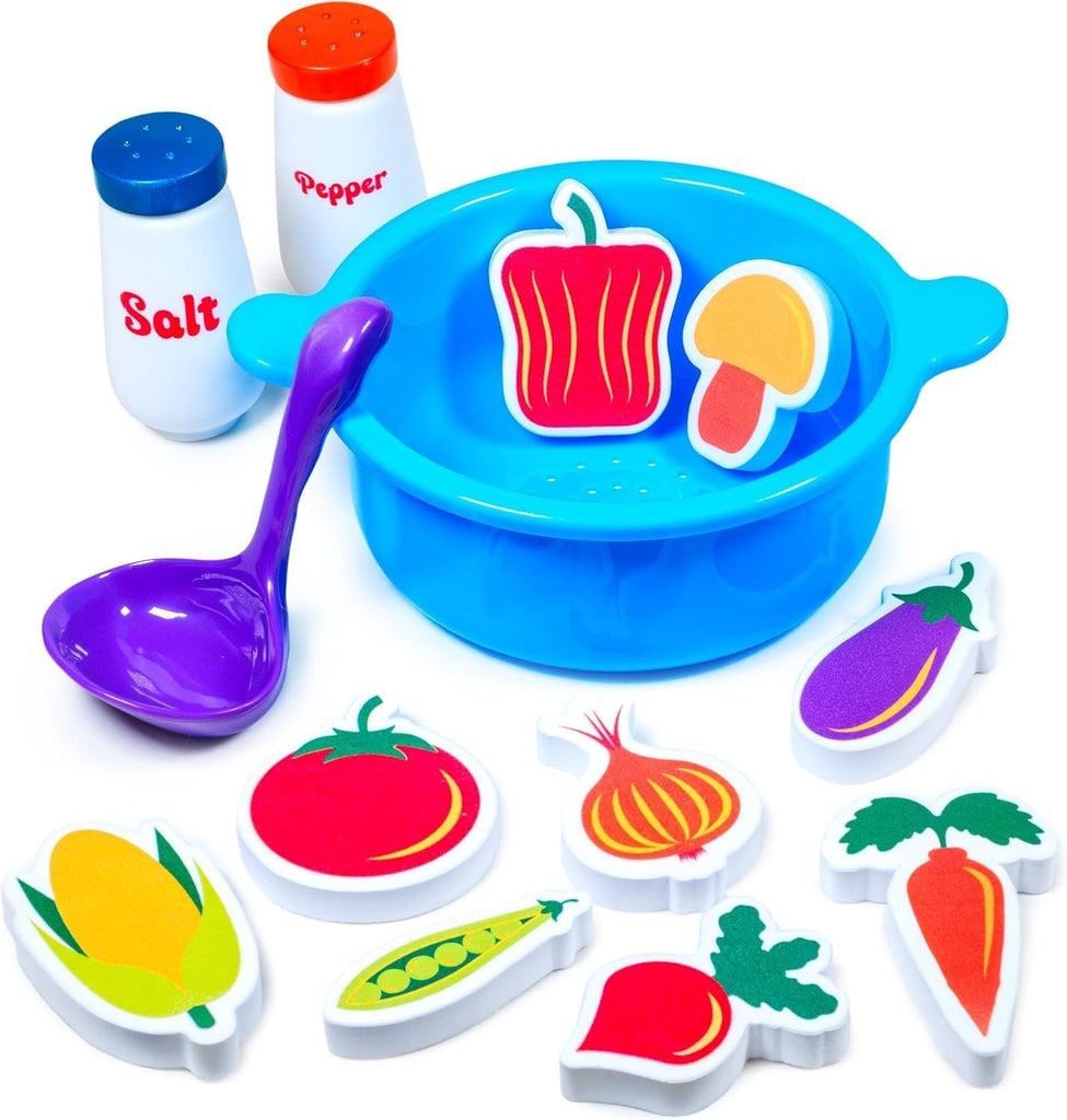 Tub Works Tub Soup Scoop, Strain and Play Toddler Bath Toy