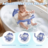 Yevnny Baby Bath Seat for Babies 6 Months & Up, Non-Slip Bathtub Chair with Suction Cups and Soft Cushion