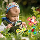 ALASOU Suction Cup Spinner Toys for Bath, High Chair and Travel