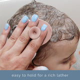 S&T INC. Cradle Cap Brush for Baby, 2 Pack, Pink