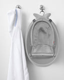 Skip Hop MOBY 3-Stage Infant Bath Tub with Smart Sling, Grey
