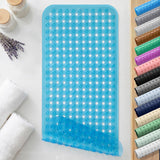 Yimobra Non-Slip Bathtub Mat with Suction Cups and Drain Holes, 35 x 16 Inches
