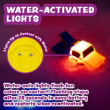 Tub Works Emergency Cars Light-Up Bath Toys, 6 Pack