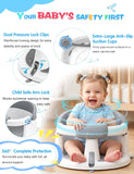 Baby Bath Seat with One-Touch Armrest & 3 Suction Cups, 6 Months+ – photo 2