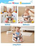 Baby Bath Seat with One-Touch Armrest & 3 Suction Cups, 6 Months+ – photo 5