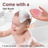 Baby Bath Rinse Cup - Children's Shampoo and Body Wash Rinse Cup with Easy Grip Handle for Rinsing Baby Shampoo and Soap - Food Grade Silicone - Penguin (Blue)