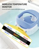 Baby Bath Seat for Babies 6 Months & Up, Bath Seats for Babies Sitting Up, 3 Baby Bath Toys, Open Design, Non-Slip, Compact Toddler Bath Seat.