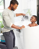 Skip Hop Baby Bath Rinse Cup MOBY Tear-Free Waterfall Rinser Blue Age 0+