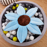 Newborn Baby Bathtub Foldable Flower Blooming Bath Tub Anti-slip Baby Shower Baby Blooming Sink Bath  Cushion Skin Bath Pad Mat