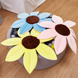 Newborn Baby Bathtub Foldable Flower Blooming Bath Tub Anti-slip Baby Shower Baby Blooming Sink Bath  Cushion Skin Bath Pad Mat