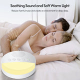 Night Light Timer Noise Player USB Rechargeable Sleep Machine Baby White Noise Machine Sound Player