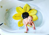 Newborn Baby Bathtub Foldable Flower Blooming Bath Tub Anti-slip Baby Shower Baby Blooming Sink Bath  Cushion Skin Bath Pad Mat