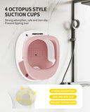 Baby Bath Seat for Babies 6 Months & Up, Bath Seats for Babies Sitting Up, 3 Baby Bath Toys, Open Design, Non-Slip, Compact Toddler Bath Seat.