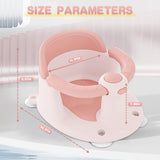 Baby Bath Seat for Babies 6 Months & Up, Bath Seats for Babies Sitting Up, 3 Baby Bath Toys, Open Design, Non-Slip, Compact Toddler Bath Seat. (Copy)