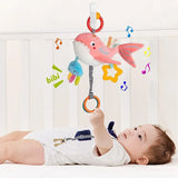Versatile Infant Activity Center: Baby Car Seat Mirror with Hanging Toys for Safe, Stimulating Travel and Play