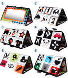 Versatile Infant Activity Center: Baby Car Seat Mirror with Hanging Toys for Safe, Stimulating Travel and Play