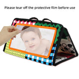 Versatile Infant Activity Center: Baby Car Seat Mirror with Hanging Toys for Safe, Stimulating Travel and Play