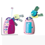 Melodic Learning Adventures: Musical Car Key Vocal Smart Remote for Imaginative Play and Educational Exploration – Ideal Baby Music Toy
