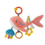 Versatile Infant Activity Center: Baby Car Seat Mirror with Hanging Toys for Safe, Stimulating Travel and Play