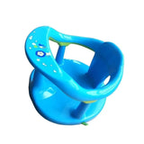 Foldable Baby Bath Seat with Backrest Support 4PCS Suction Cups Stable Sit-up Children Bathing Seat Home Furniture