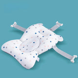 Portable infant Bath Cushion Newborn baby Bath Anti-Slip Cushion Seat Floating Bather Bathtub Pad Shower Support Mat Security