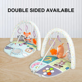 Versatile Infant Activity Center: Baby Car Seat Mirror with Hanging Toys for Safe, Stimulating Travel and Play