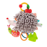 Versatile Infant Activity Center: Baby Car Seat Mirror with Hanging Toys for Safe, Stimulating Travel and Play
