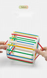 Vibrant Shape Sorting Game: Montessori-Inspired Educational Toy for Babies, Fostering Learning and Development from Birth to 12 Months