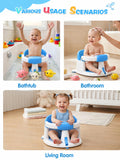 Baby Bath Seat with One-Touch Armrest & 3 Suction Cups, 6 Months+ – photo 19
