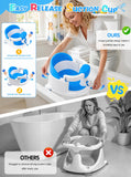 Baby Bath Seat with One-Touch Armrest & 3 Suction Cups, 6 Months+ – photo 21