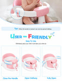 Baby Bath Seat with One-Touch Armrest & 3 Suction Cups, 6 Months+ – photo 13