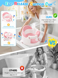 Baby Bath Seat with One-Touch Armrest & 3 Suction Cups, 6 Months+ – photo 14
