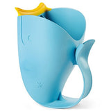 Skip Hop Moby Bath Rinse Cup: Tear-free Waterfall Rinser, Blue Baby Bath Rinser Cup