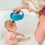 Skip Hop Moby Bath Rinse Cup: Tear-free Waterfall Rinser, Blue Baby Bath Rinser Cup