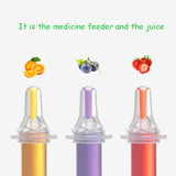 Smart Baby kids Medicine Dispenser Needle Feeder Squeeze Medicine Dropper Dispenser Pacifier Feeding