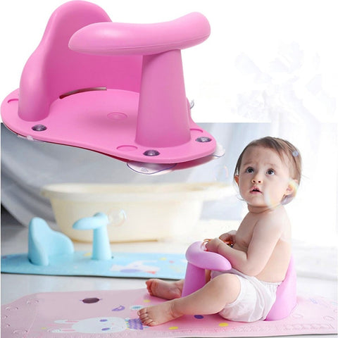 Baby Care Baby Bath Seat Newborn Baby Bath Tub Plastic Infant Babies Bath Seat For Tub Infant AntiSlip Bath Shower Chair