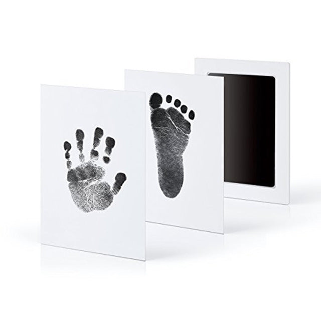 Newborn Baby Handprint or Footprint “Clean-Touch” Ink Pad Safe Non-toxic Baby Footprints Handprint