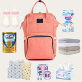Waterproof Nappy Bag Kits Mummy Maternity Travel Backpack Nursing Bag